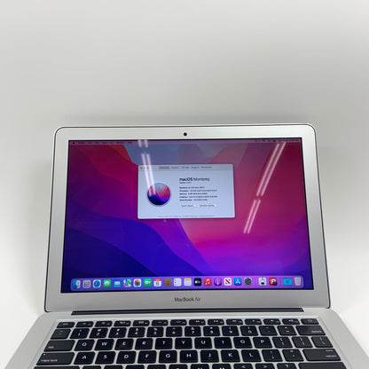 2017 Apple MacBook Air 13.3" i5 1.8GHz 8GB RAM 256GB SSD Silver A1466
