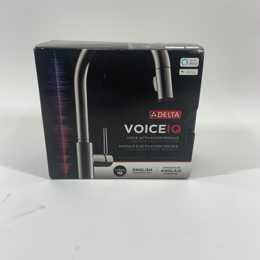 Smart Home DeltaVoiceIQ Smart Water Faucet Black 108377-A