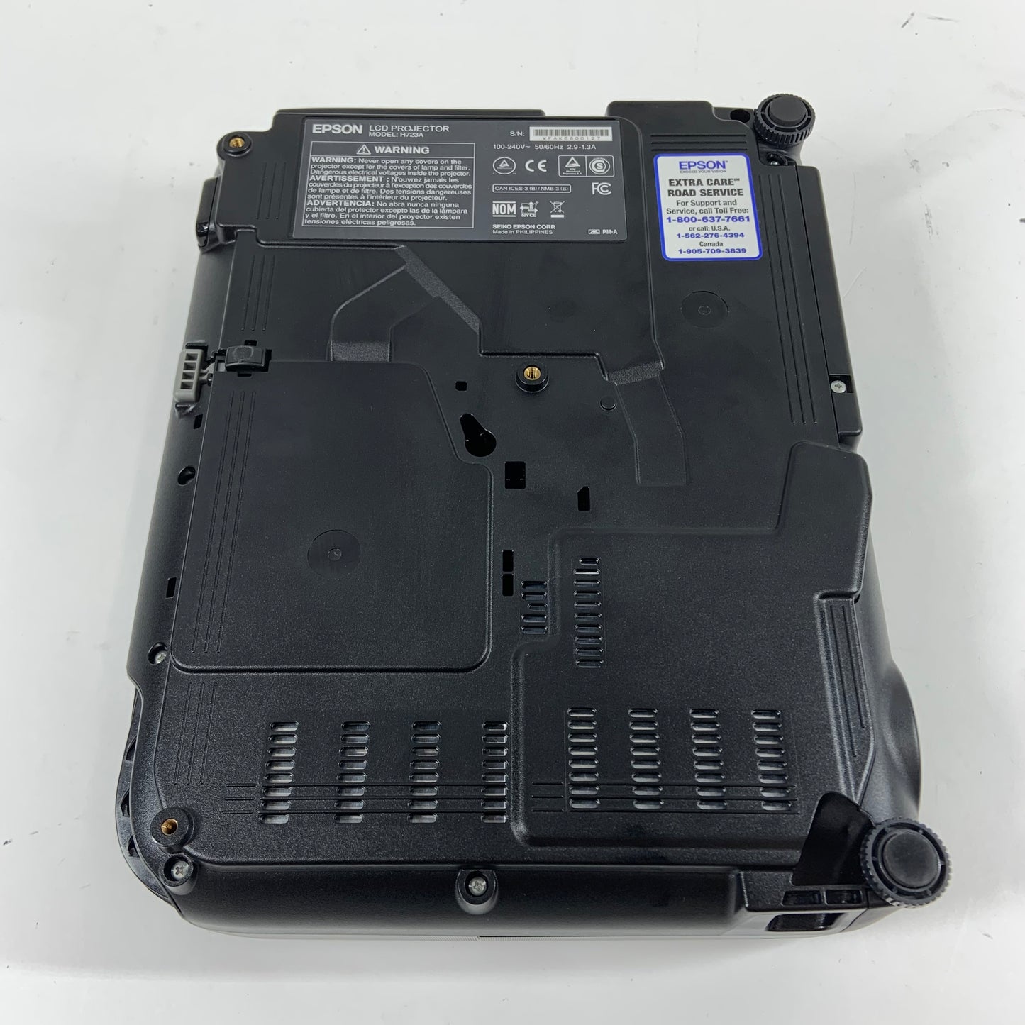 Epson EX5250 Pro 1024x768 XGA 3LCD Projector 3,600 Lumens H723A ZERO Lamp Hours