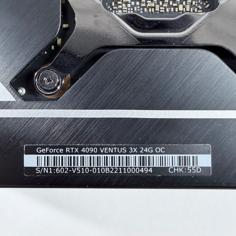 MSI GeForce RTX 4090 Ventus 3X OC 24GB GDDR6X Graphics Card