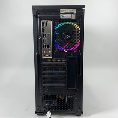 Budget Black RGB Gaming PC i5-11400F 16GB RAM NVIDIA GeForce RTX 2060 1TB SSD