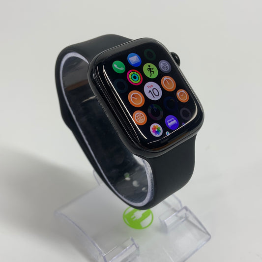 Unlocked Apple Watch Series 11 42MM Jet Black Aluminum Black Sport Band WARRANTY