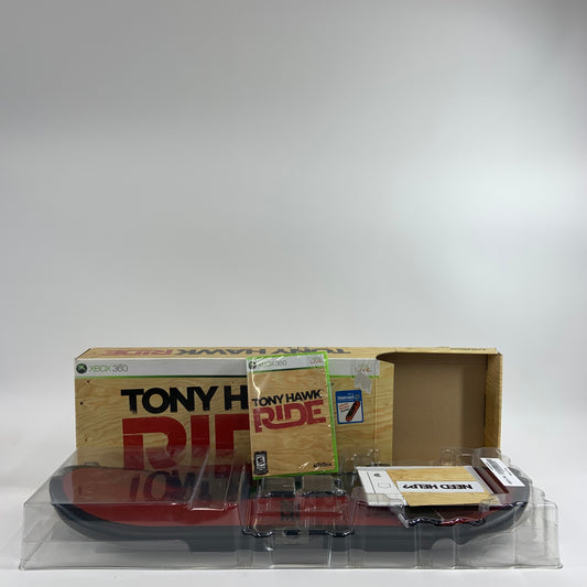 New Microsoft Tony Hawk Ride Xbox 360 Game and Wireless Skateboard Controller