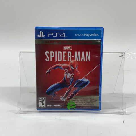 Marvel Spiderman [Game of the Year]  (Sony PlayStation 4 PS4,  2019)