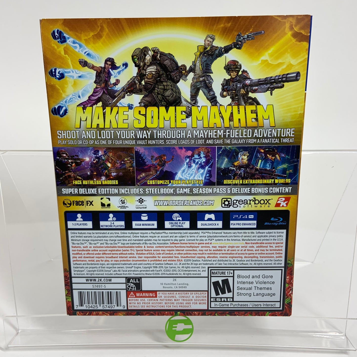 Borderlands 3 (Sony PlayStation 4 PS4, 2019)