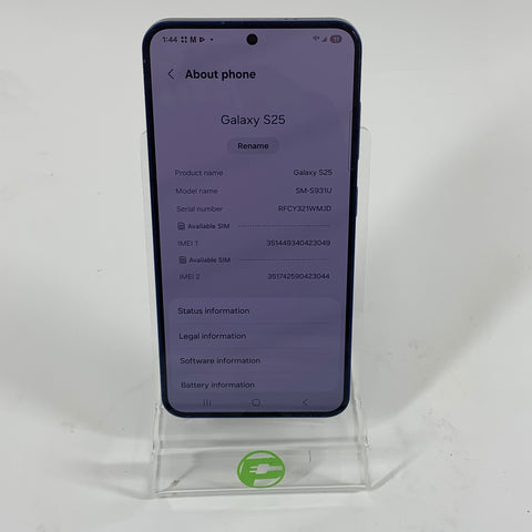 T-Mobile Samsung Galaxy S25 12GB RAM 128GB SM-S931U Navy