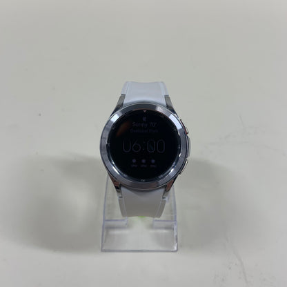 GPS Only Samsung Galaxy Watch 4 Stainless Steel Smartwatch SM-R800