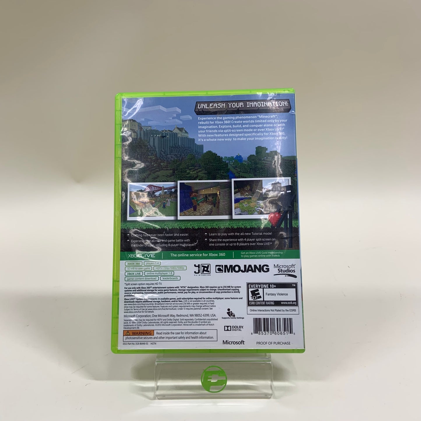 Minecraft (Microsoft Xbox 360, 2013)