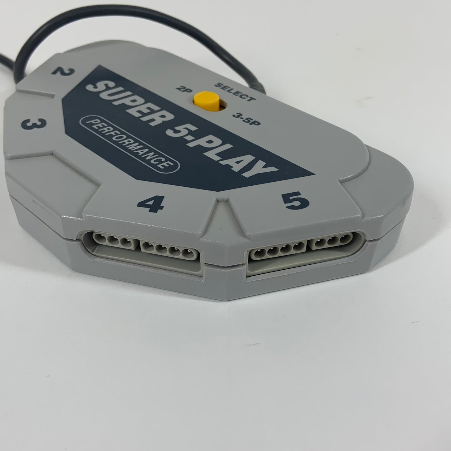Performance Super 5-Play Gray P-350 Controller Adapter For SNES