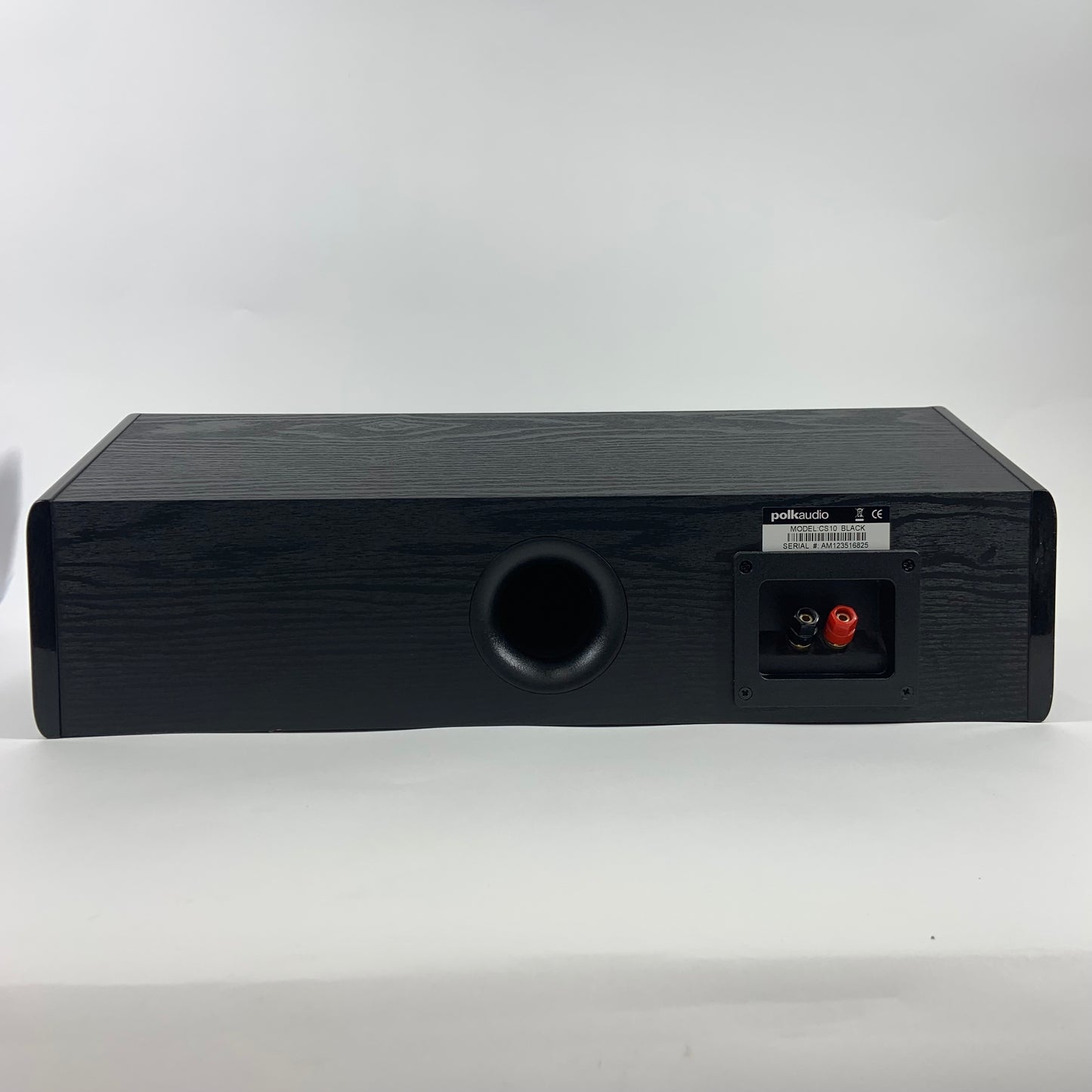 Polkaudio CS10 Center Passive home theater center channel speaker Black AM1235-A