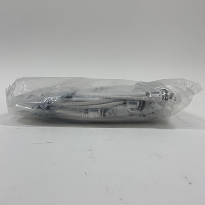 New Bag of 8 Cat 6 Patch Cord High Grade Ethernet Cable 24AWG 5Ft White