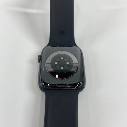 GPS Only Apple Watch Series 7 45MM Black Aluminum MKN53LL/A