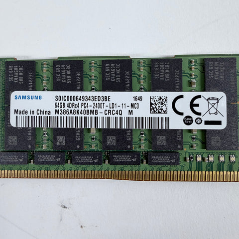 Samsung M386A8K40BMB 64GB (1x64GB) RAM DDR4 2400MHz PC4-2400T-LD1-11-MC0