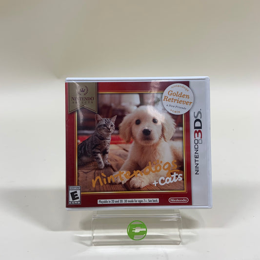 Nintendogs + Cats: Golden Retriever &amp; New Friends (Nintendo 3DS, 2011)