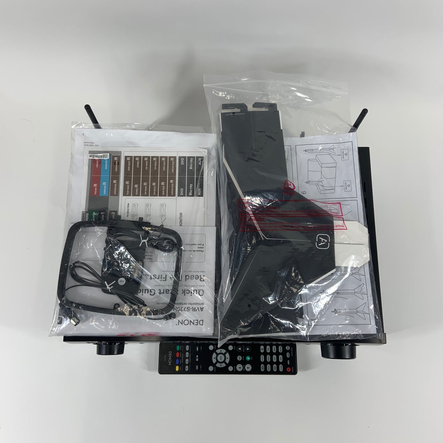 Denon AVR-S730H 165W 7.2 Channels Integrated Network AV Receiver Dolby Atmos