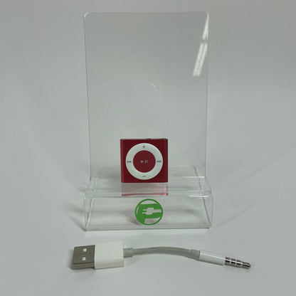 Apple iPod Shuffle 4th Gen 2GB Pink A1373 With Charging Cable