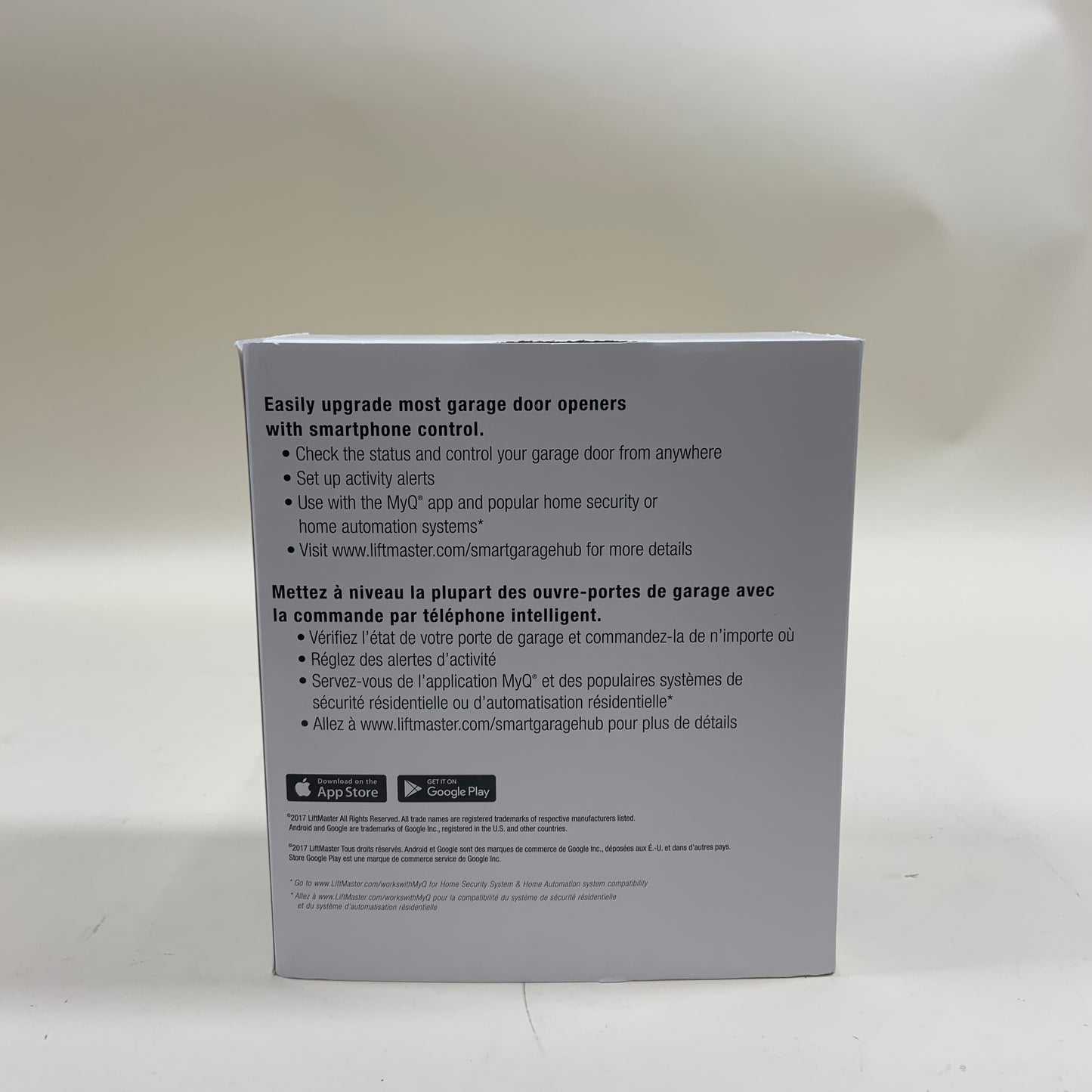 New myQ Smart Garage Hub Smart Garage Black 821LMB