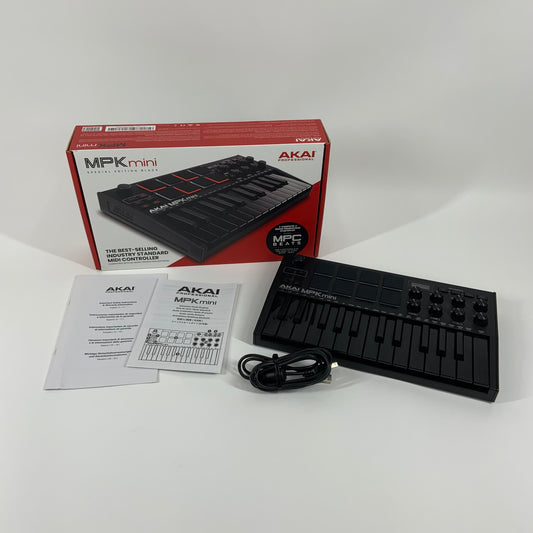 Akai Professional MPK Mini Special Edition Black Compact Keyboard Controller