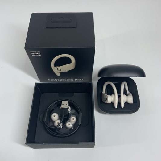 Beats Powerbeats Pro Wireless Over-Ear Bluetooth Headphones Ivory A2078