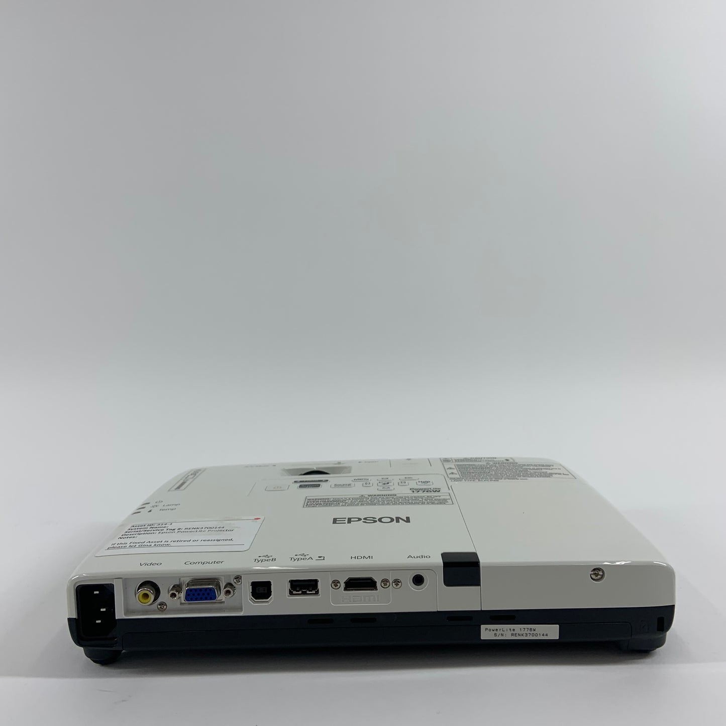 Epson POWERLITE 1776W 1280 x 800 WXGA 3,000 Lumens LCD Projector H476A
