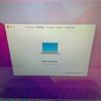 2015 Apple MacBook Air 13.3" i5 1.6GHz 8GB RAM 256GB SSD Silver A1466