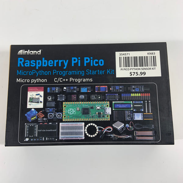 New Inland Raspberry Pi Pico MicroPython Programing Starter Kit MC 354571