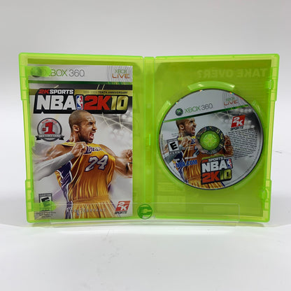 NBA 2K10  (Microsoft Xbox 360,  2009)