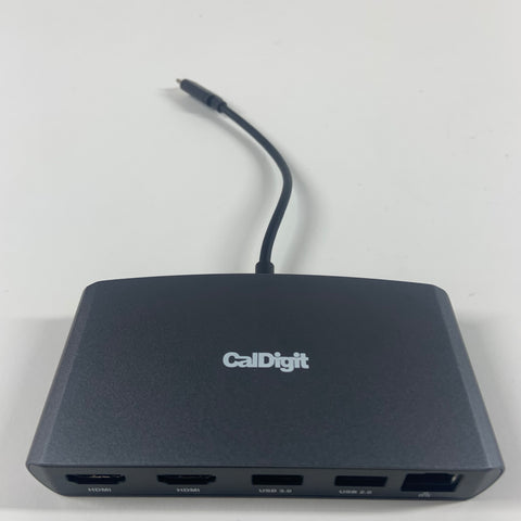 CalDigit thunderbolt 3 mini dock dual hdmi 2.0 