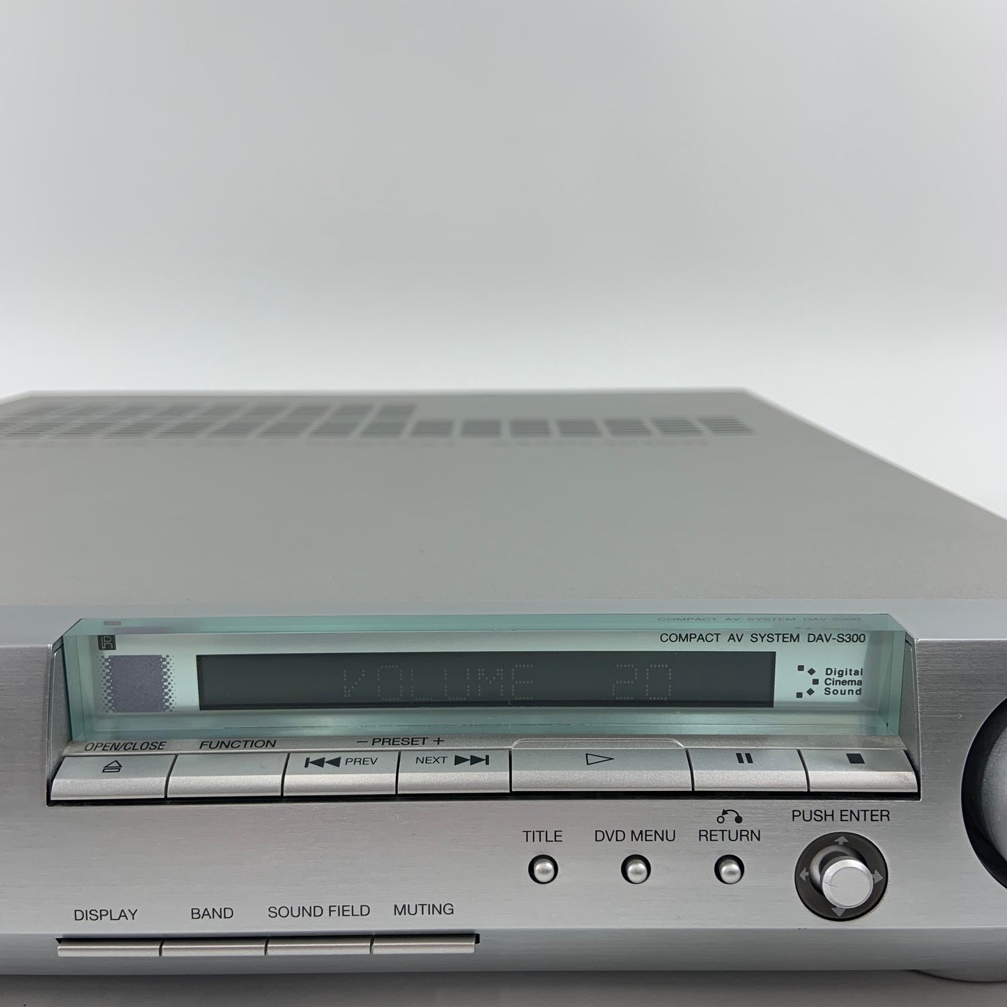 Sony HCD-S300 CD/DVD Receiver TESTED