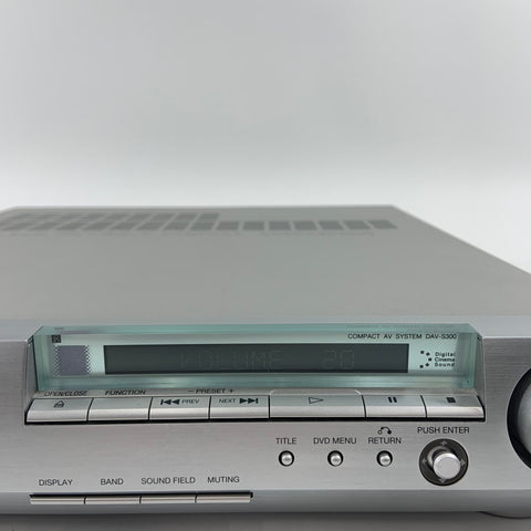 Sony HCD-S300 CD/DVD Receiver TESTED