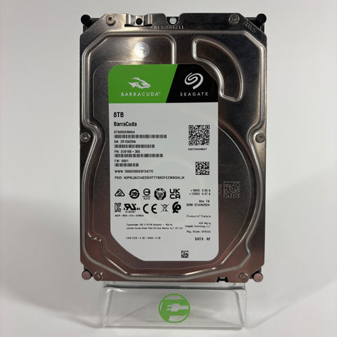 Seagate 3.5" Barracuda 8TB SATA III 6Gbps HDD ST8000DM004