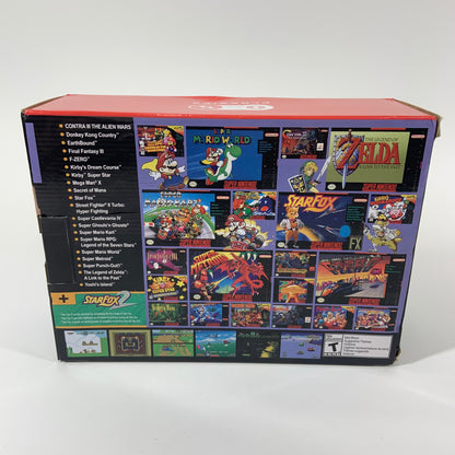 NEW OPEN BOX Super Nintendo SNES Classic Edition Video Game Console CLV-201 Gray