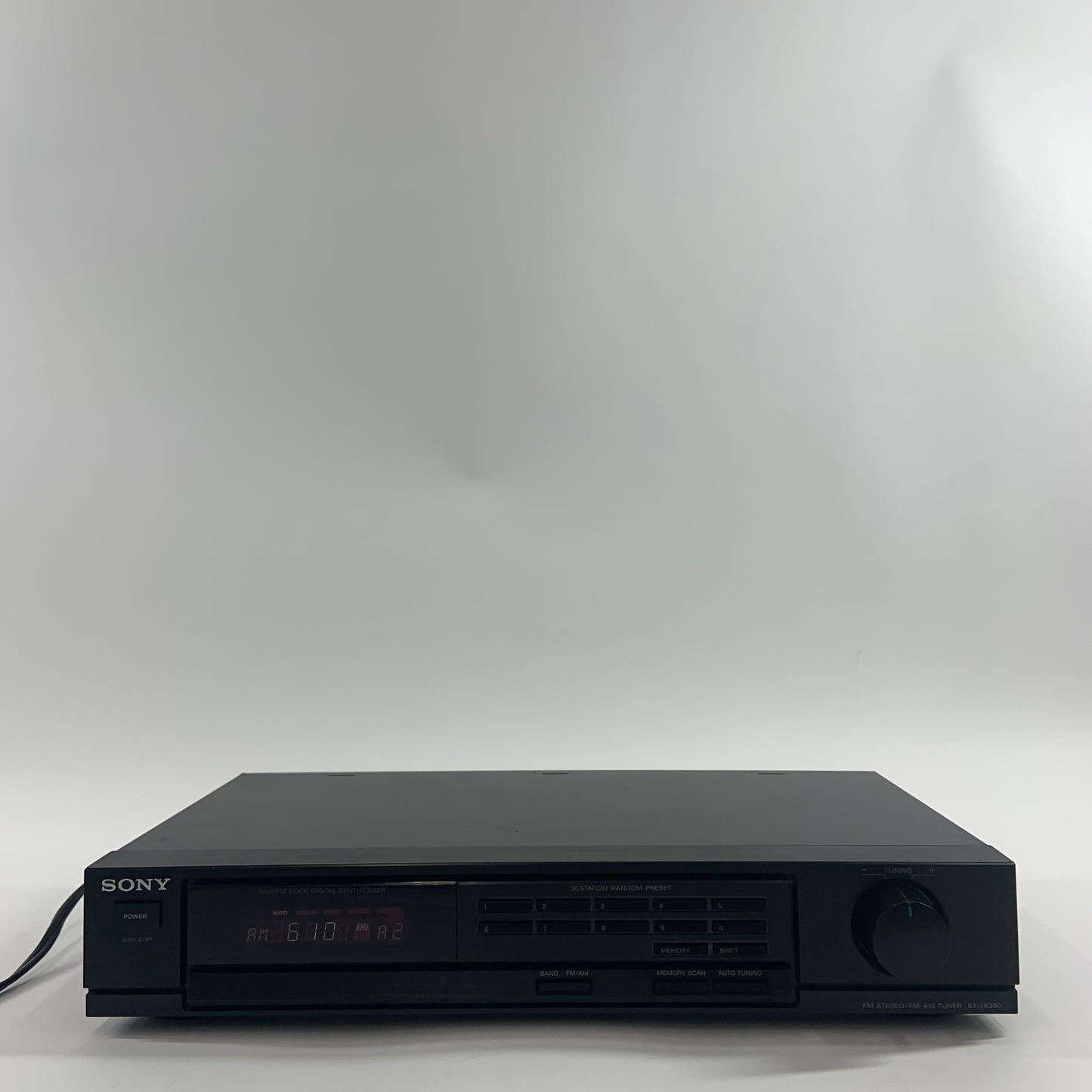Sony ST-JX390 FM Stereo/FM-AM Tuner TESTED WORKING