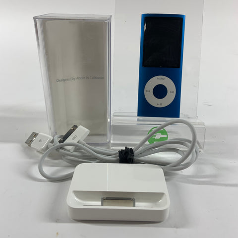 Apple iPod Nano 4th Gen 8GB Blue MB732LL/A