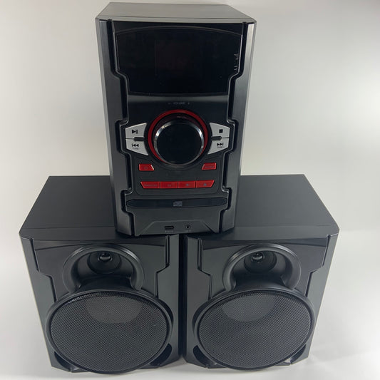 ONN 200W CD STEREO CD Stereo System / Home Audio System Black 100008724