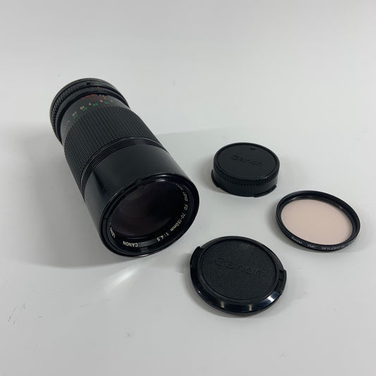 Canon FD 70-150mm f/4.5-5.6 Telephoto Zoom Lens