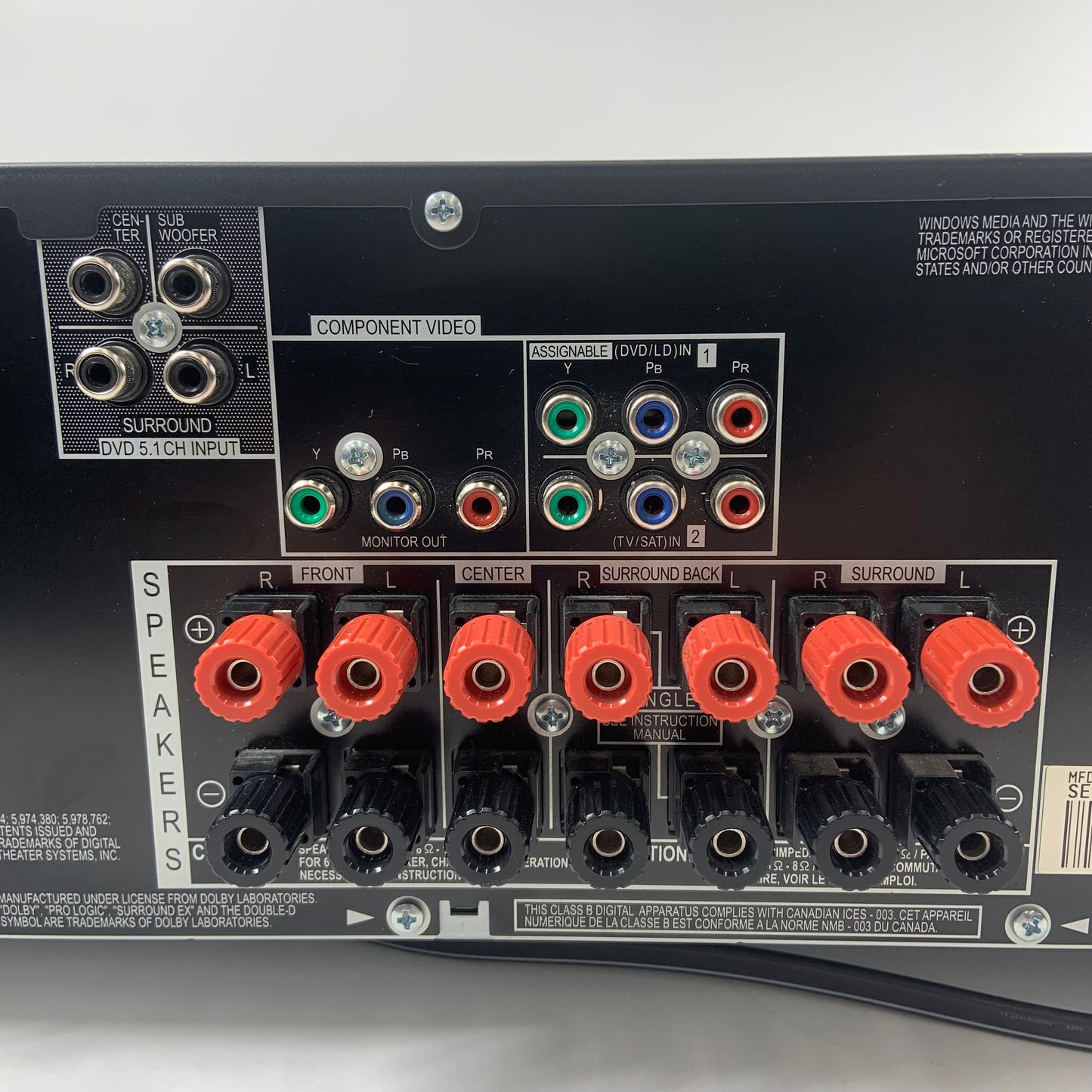 Pioneer VSX-515 660W 6.1 Channel Receiver AMPG1US1BLK