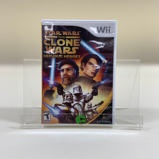 Star Wars Clone Wars: Republic Heroes  (Nintendo Wii,  2009)