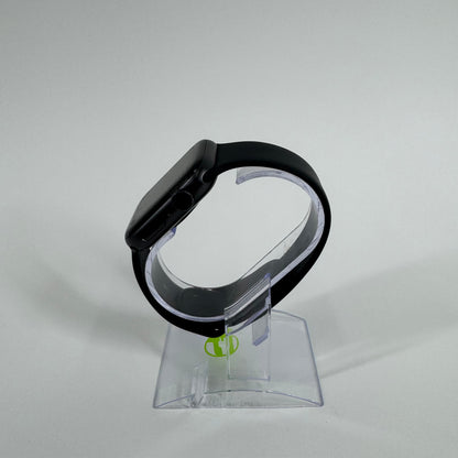 GPS Only Apple Watch Series 6 44MM Space Gray Aluminum Black Sport Band