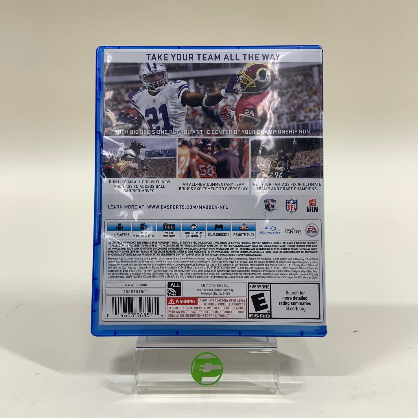 Madden NFL 17 (Sony PlayStation 4 PS4, 2016)