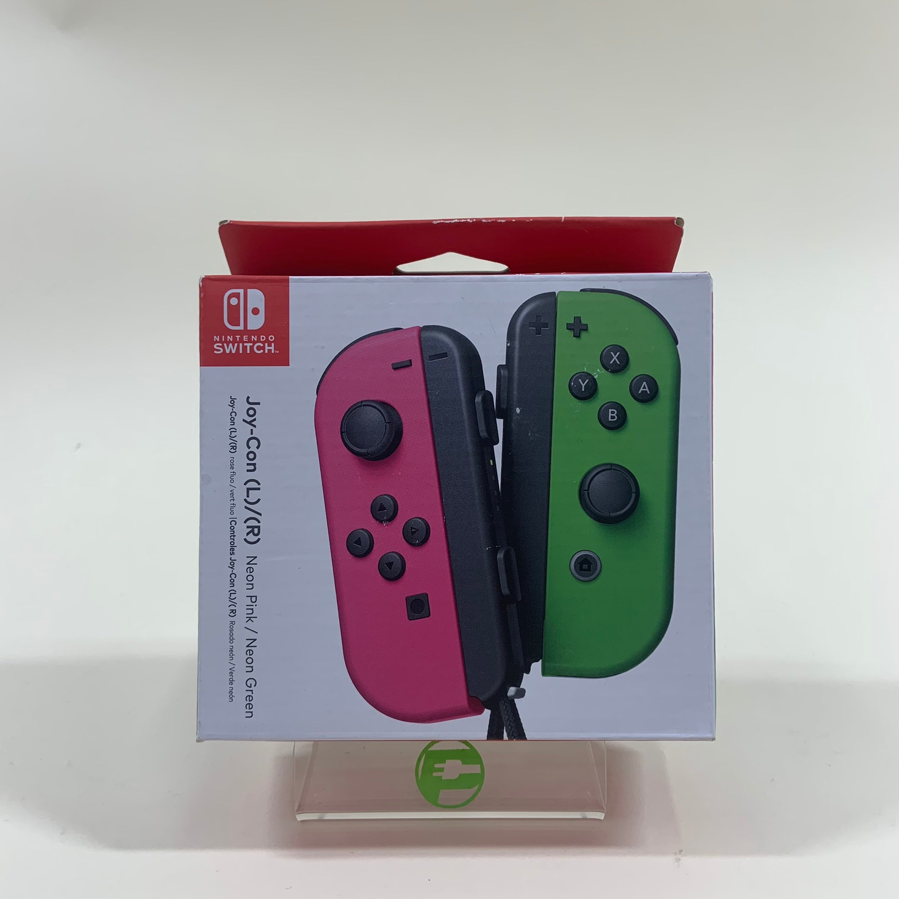 Nintendo outlet switch joycons pink/green