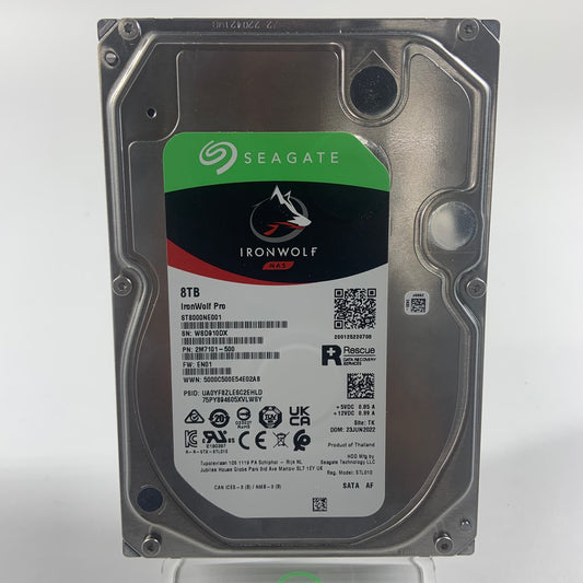 Seagate 3.5" Ironwolf Pro 8TB SATA III 6Gbps HDD 2M7101-500