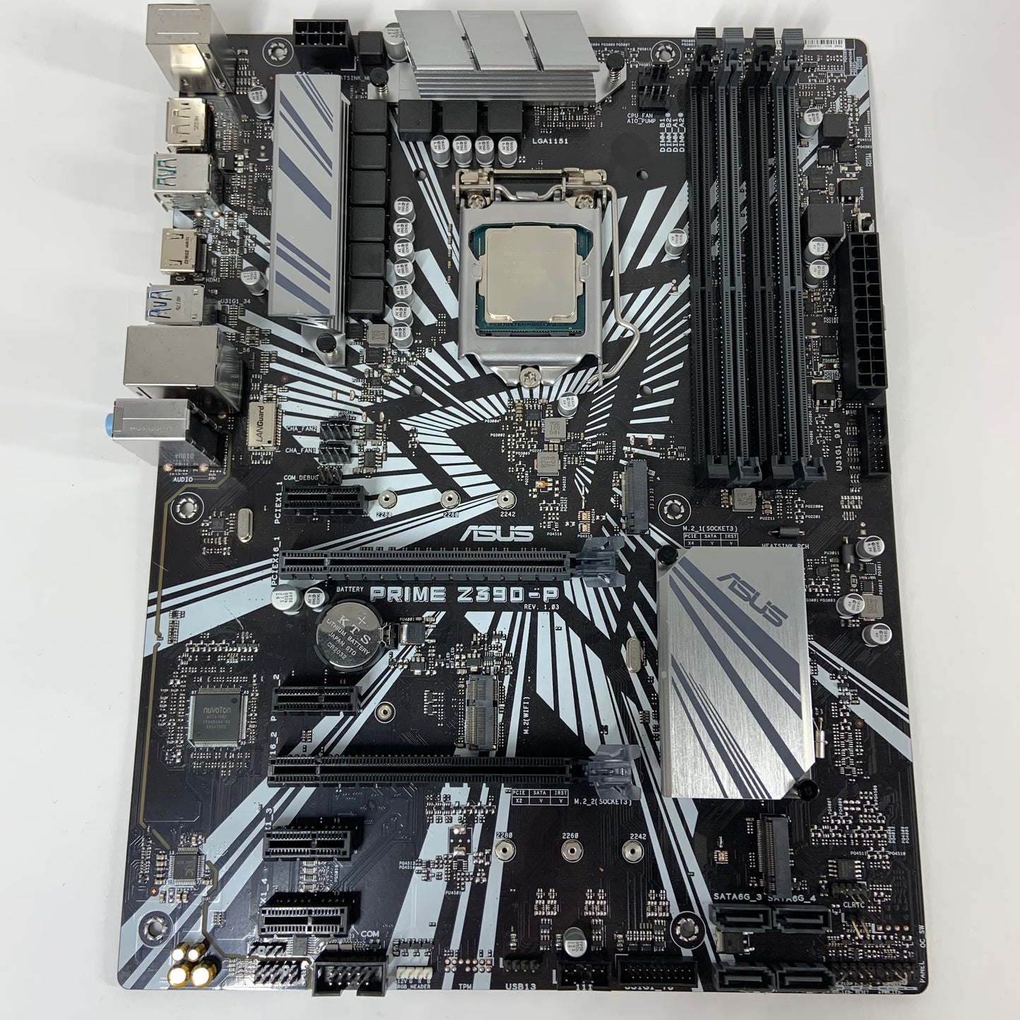 Asus Prime Z390-P LGA 1151 ATX Intel DDR4 Motherboard with Intel i7-8700K COMBO