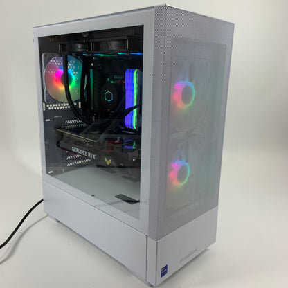Liquid Cooled i9-12900K 64GB RAM 3TB Storage NVIDIA RTX 3080 White RGB Gaming PC