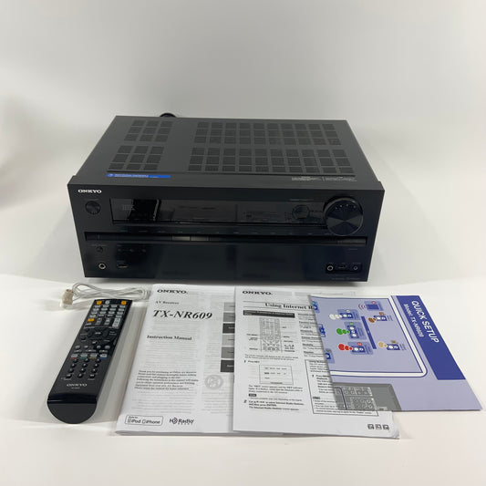Onkyo  TX-NR609 100W 7.2 Channels Home Theater Receiver