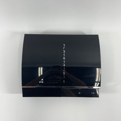 Sony PlayStation 3 Fat PS3 80GB Black Fully Backwards Compatible 4 PORT USB