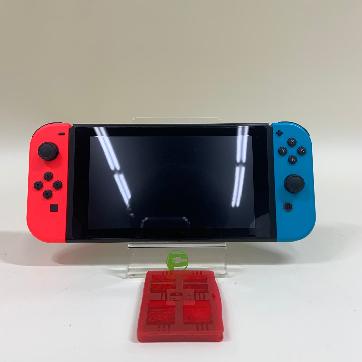 Nintendo Switch v1 Video Game Console HAC-001(-01) Red/Blue