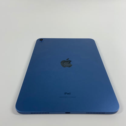 WiFi Only Apple iPad 10th Gen 64GB Blue MPQ13LL/A MINT