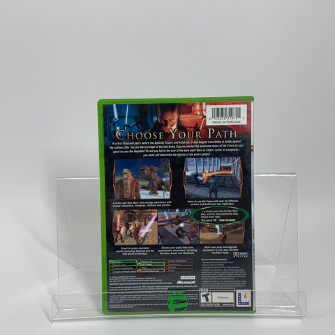 Star Wars Knights of the Old Republic (Microsoft Xbox, 2003)