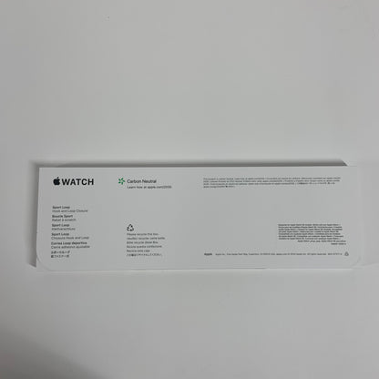 New GPS Only Apple Watch SE 2nd Gen 40MM Midnight Aluminum Midnight Sport Loop